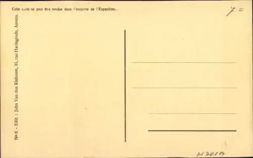 CPA Anvers Anvers Flandre, Exposition Internationale 1930, Werend Tentoonstelling, vue interieur