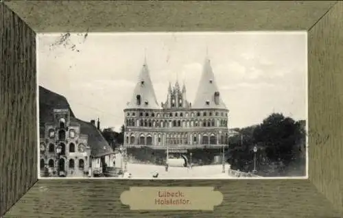 Ak Hansestadt Lübeck, Holstentor