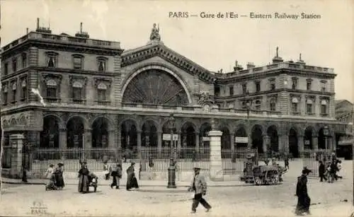 Ak Paris, Ostbahnhof