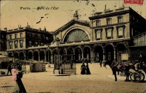 Ak Paris, Ostbahnhof