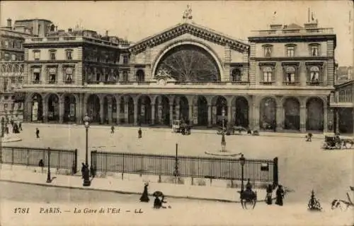 Ak Paris, Ostbahnhof