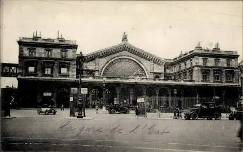 Ak Paris, Ostbahnhof, Eingang