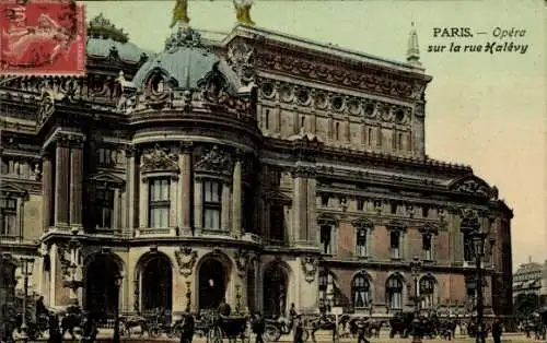 Ak Paris XI, Oper in der Rue Halévy