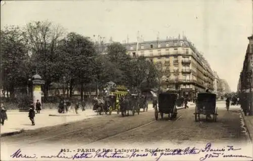 Ak Paris V, Rue Lafayette