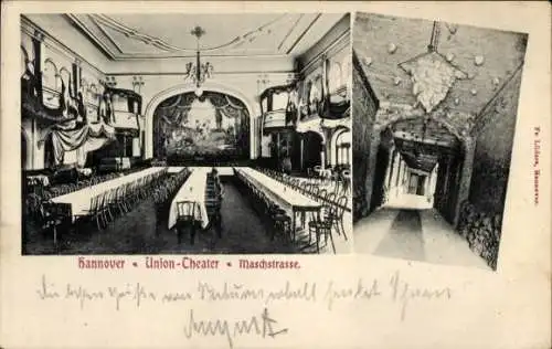 Ak Hannover in Niedersachsen, Union Theater, Maschstraße