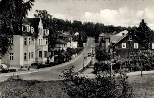 Ak Bad Steben in Oberfranken, Hemplastraße
