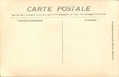 Ak Marseille Bouches du Rhône, Le Pharo und das Pasteur-Institut