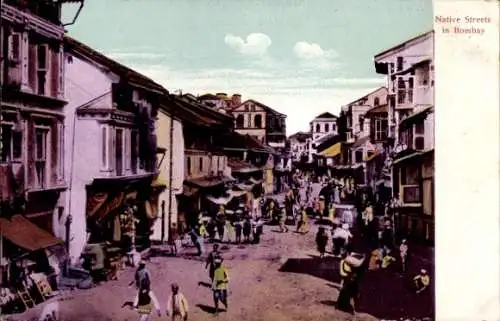 Ak Mumbai Bombay Indien, Native Street
