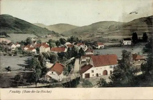 Ak Fouday Breusch Urbach Elsass Bas Rhin, Panorama