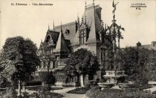Ak Fécamp Seine Maritime, Villa Benedictine