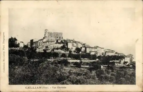 Ak Callian Var, Gesamtansicht