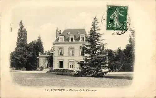 Ak La Bussière Loiret, Chateau de la Chesnaye