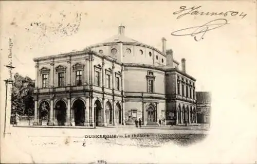 Ak Dunkerque Dunkerque Nord, Le Theater