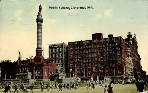 Ak Cleveland Ohio USA, Public Square
