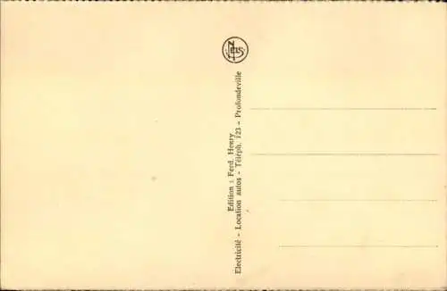 Ak Lustin Profondeville Wallonien Namur, Vue generale