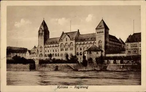 Ak Koblenz am Rhein, Regierung