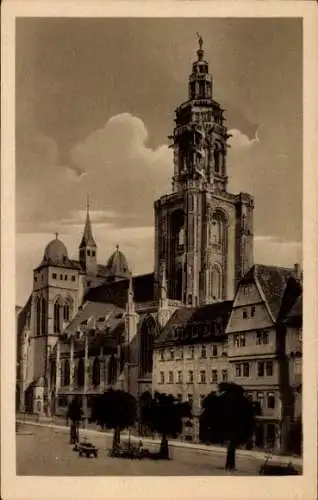 Ak Heilbronn am Neckar, St. Kilianskirche vor der Restaurierung 1885