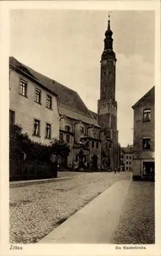 Ak Zittau in der Oberlausitz, Klosterkirche