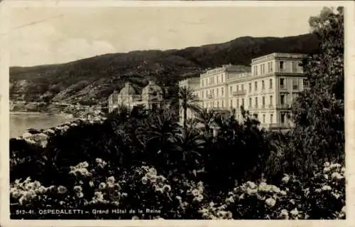 Ak Ospedaletti Liguria, Grand Hotel de la Reine