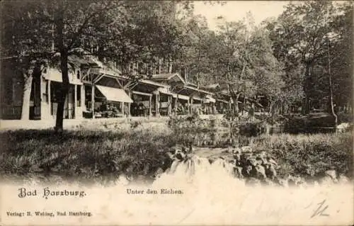 Ak Bad Harzburg am Harz, Unter den Eichen