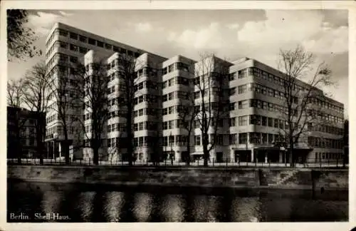 Ak Berlin Tiergarten, Shell Haus, Architekt Emil Fahrenkamp