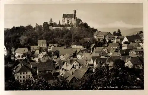 Ak Gößweinstein in Oberfranken, Gesamtansicht