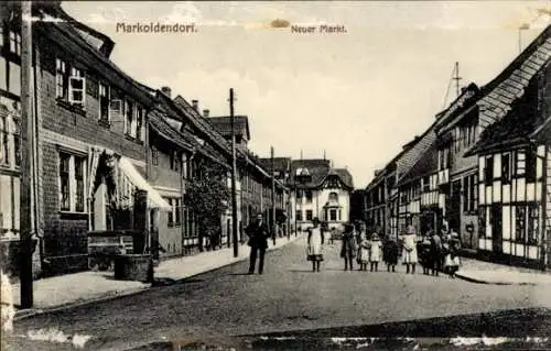 Ak Markoldendorf Dassel in Niedersachsen, Neuer Markt