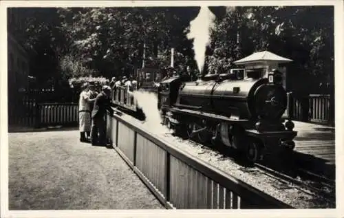 Ak München Bayern, Verkehrsausstellung 1925, Liliputbahn