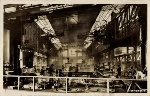 Ak Eisengießerei, Gießereilaufkran der Demag, Industrie