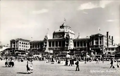 Ak Scheveningen Den Haag Südholland, Kurhaus am Strand