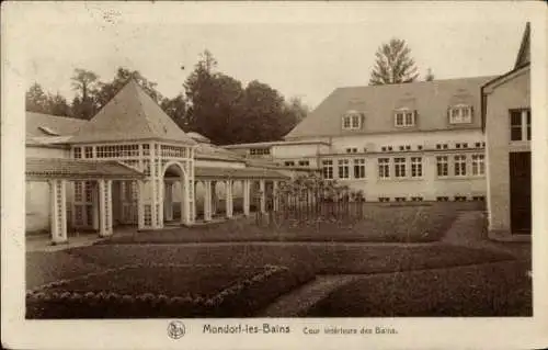 Ak Mondorf les Bains Bad Mondorf Luxemburg, Hof des Bains