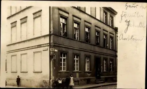 Foto Ak Anklam in Mecklenburg Vorpommern, Wohnhaus, Hohenzollernallee, Familie Jahnke