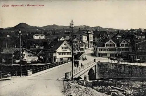 Ak Appenzell Kanton Außerrhoden, Gaiserstraße