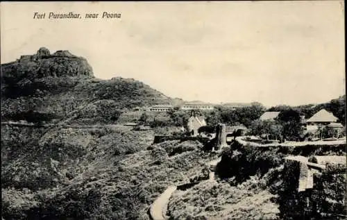 Ak Pune Poona Indien, Fort Purandhar