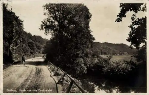Ak Stolberg im Harz, Viehtbachtal