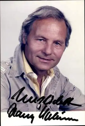 Ak Schauspieler Harry Valerien, Portrait, Autogramm