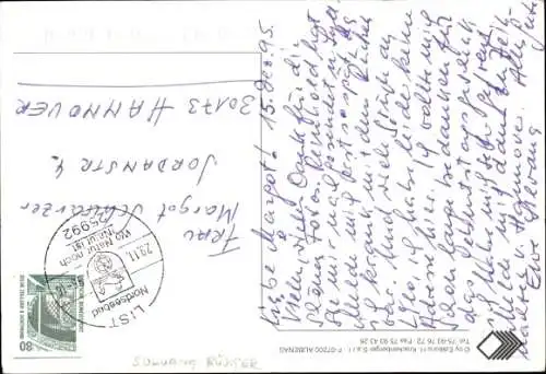 Ak Insel Sylt in Nordfriesland, Reetdachhaus von 1698