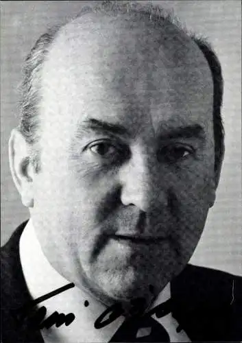 Ak Schauspieler Toni Berger, Portrait, Autogramm