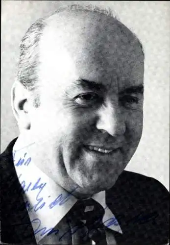 Ak Schauspieler Toni Berger, Portrait, Autogramm