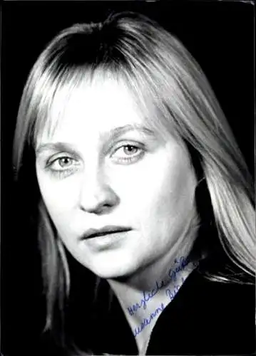 Ak Schauspielerin Susanne Bialucha, Portrait, Autogramm