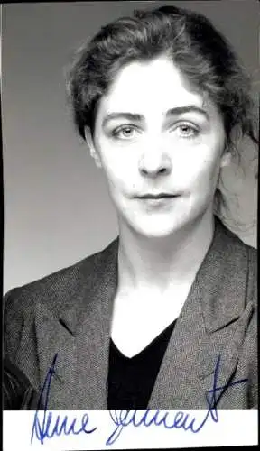 Ak Schauspielerin Anne Bennent, Portrait, Autogramm