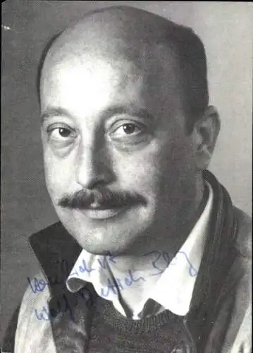 Ak Schauspieler Wolf-Dietrich Berg, Portrait, Autogramm