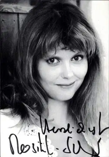 Ak Schauspielerin S., Portrait, Autogramm