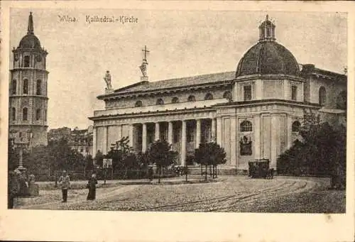 Ak Vilnius Wilna Litauen, Kathedral-Kirche