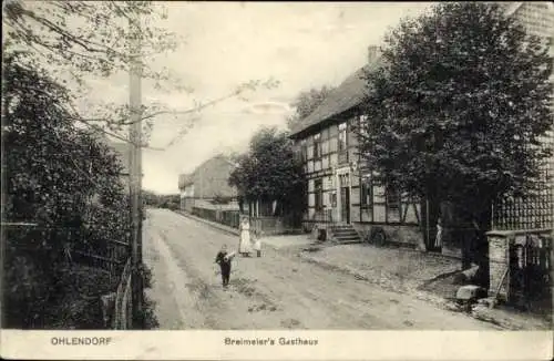 Ak Ohlendorf am Harz Salzgitter in Niedersachsen, Breimeier's Gasthaus