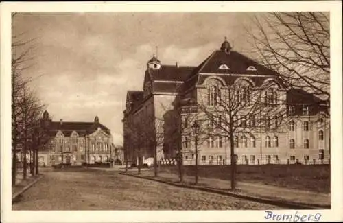 Ak Bydgoszcz Bromberg Westpreußen, Bürger- und Kopernikus Schule