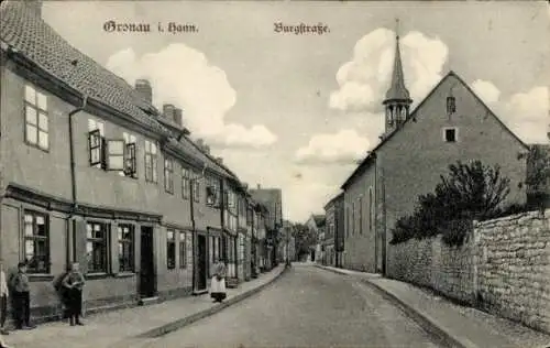 Ak Gronau an der Leine Niedersachsen, Burgstraße