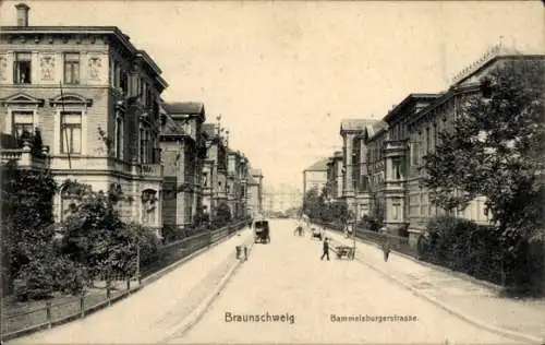 Ak Braunschweig in Niedersachsen, Bammelsburger Straße