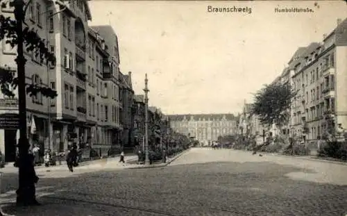Ak Braunschweig in Niedersachsen, Humboldtstraße