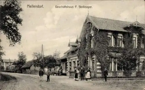 Ak Mellendorf Wedemark in Niedersachsen, Geschäft F. Stollmeyer